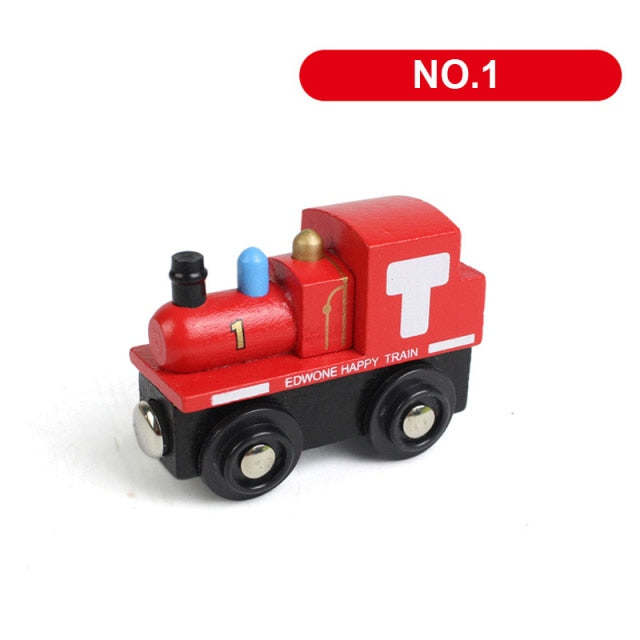 Wooden Magnetic Train Piece